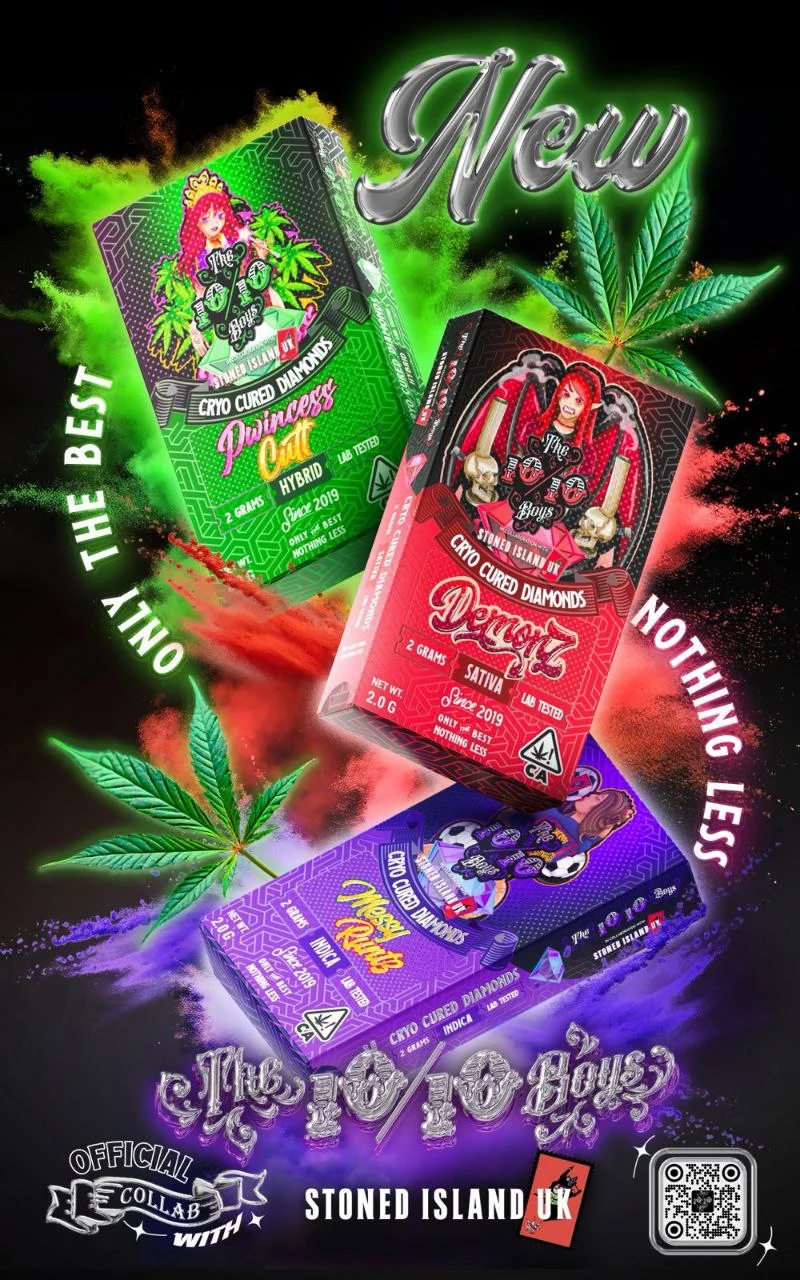 1010 Boys Cryo Cured Diamonds